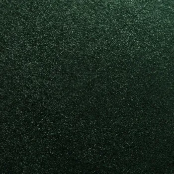 Preview: JAB Amaze 836 dunkelgrün – quadratische Draufsicht Velours-Teppichboden in dunkelgrün